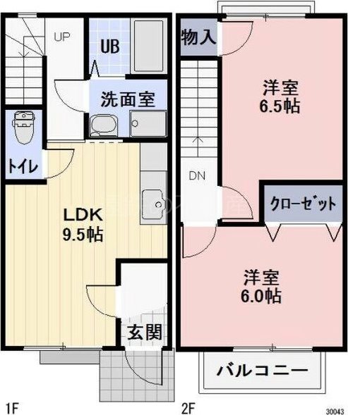 SOPHIAⅠ 間取り図