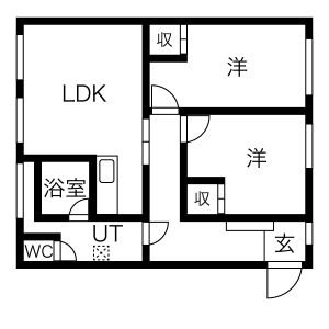 浜北電機ビル 301号室 間取り