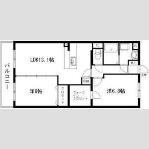 タンドレス 203号室 間取り