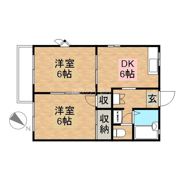 アークガーデン和合Ｄ・Ｅ・Ｈ 間取り