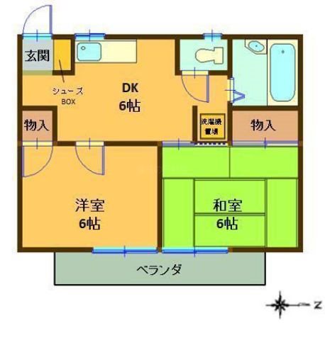 プレジオグリーン 間取り図
