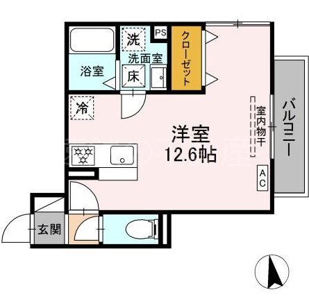 D-Hills城北Ⅱ 間取り
