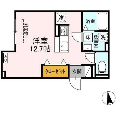 仮）D-Hills城北Ⅱ 105号室 間取り