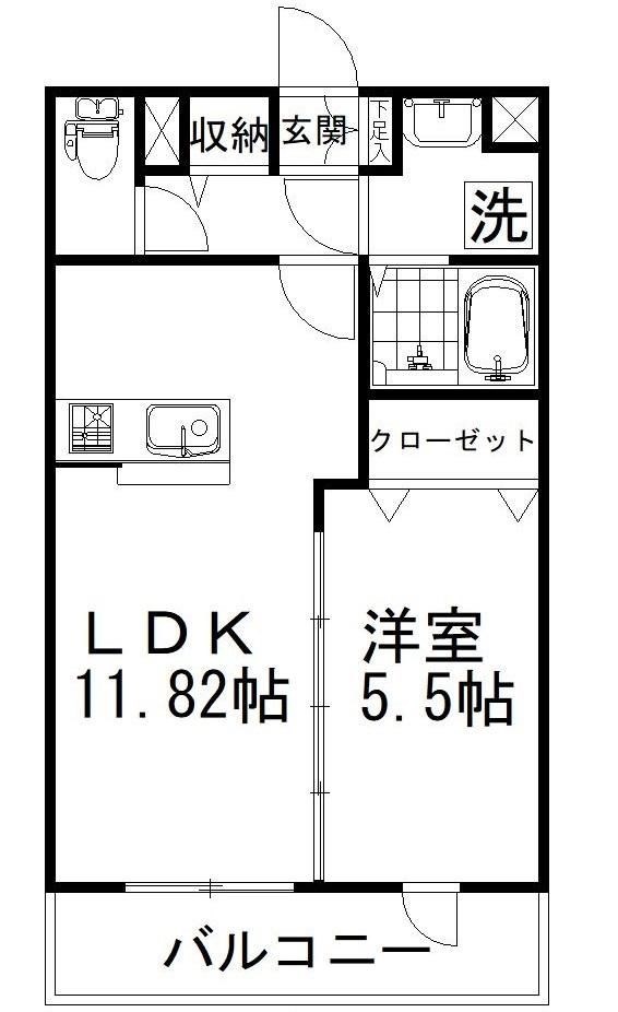 プリマヴェーラ中泉 間取り図