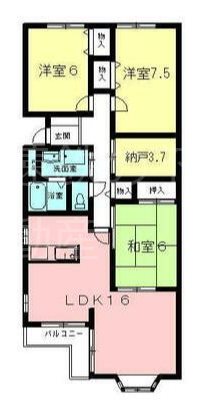 ガーデンシティ住吉 間取り図