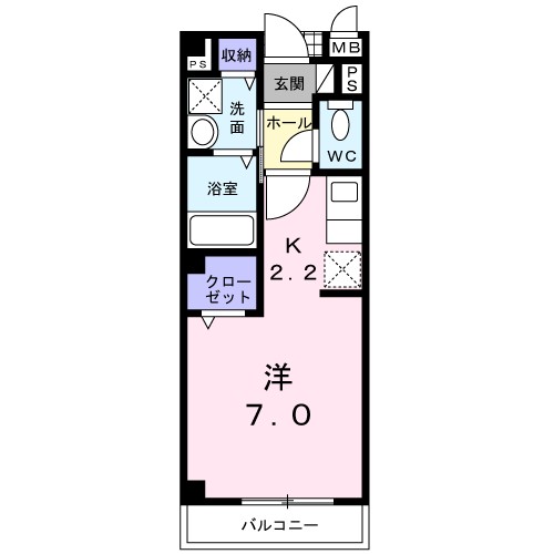 ＦＫＨ－ｉ 202号室 間取り