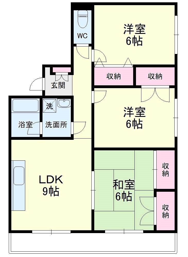 ディアコート 間取り図