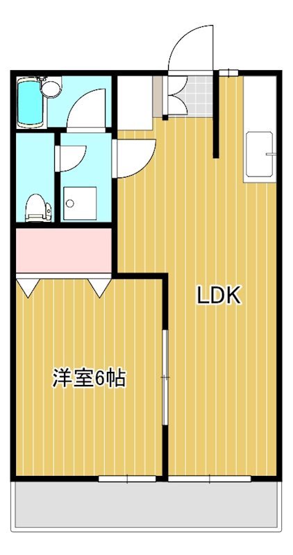 ロイヤルハイツ 間取り図