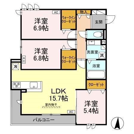 メゾン　ド　アン 間取り図