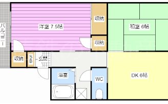 Ｊ＆Ｂにしづか 間取り図