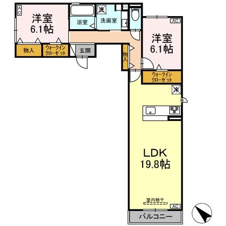 D-Hills下池川 間取り図