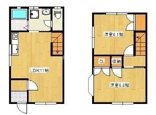 ジョイテラス参野 間取り図