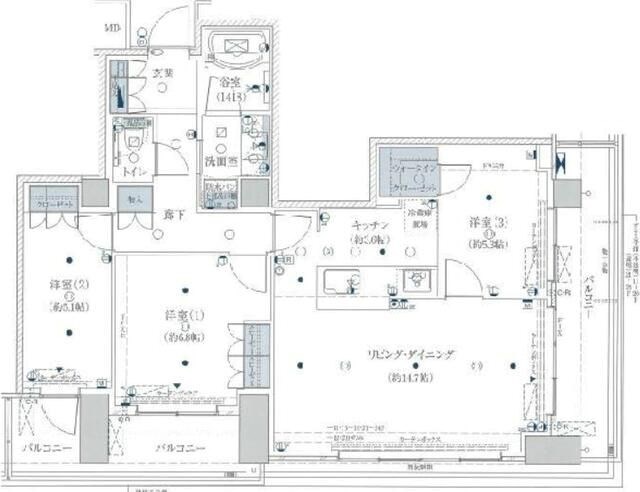 プレミスト浜松中央タワー 間取り