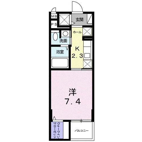 エムズアークⅠ 間取り図