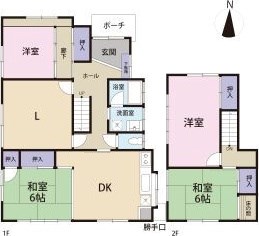 佐鳴台戸建 間取り図