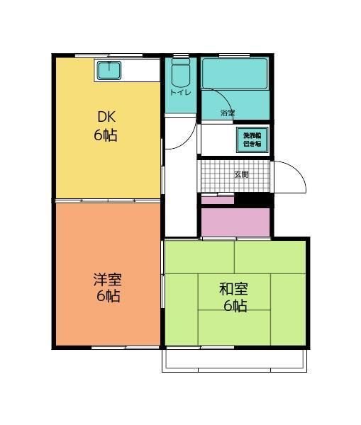 グリーンベルⅡ 間取り図