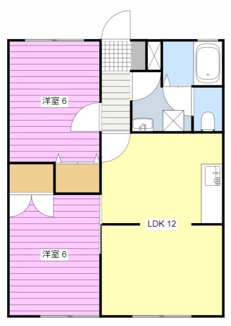 ミーテルーチェ村松 103号室 間取り