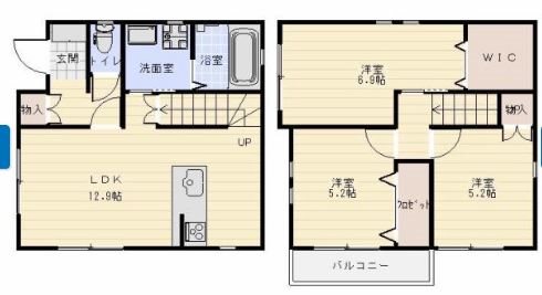 ひかりハウス 間取り図