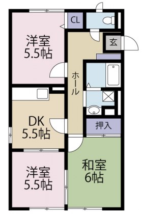 レトア 間取り図