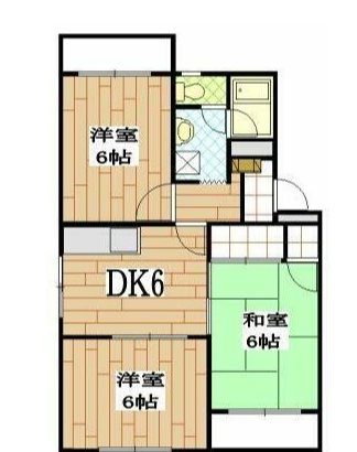 アクリティブⅠ 301号室 間取り