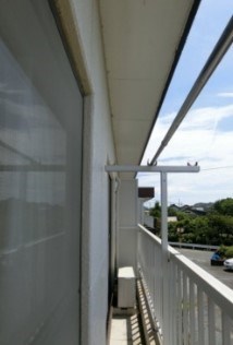 シャトー中川Ⅴ ベランダ