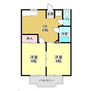 メゾン青葉台Ⅰ 間取り図