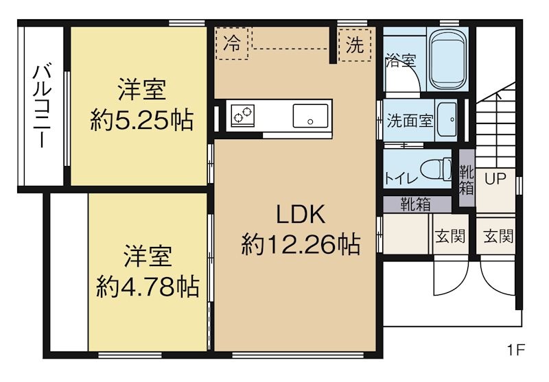 フォンテーヌ 間取り図