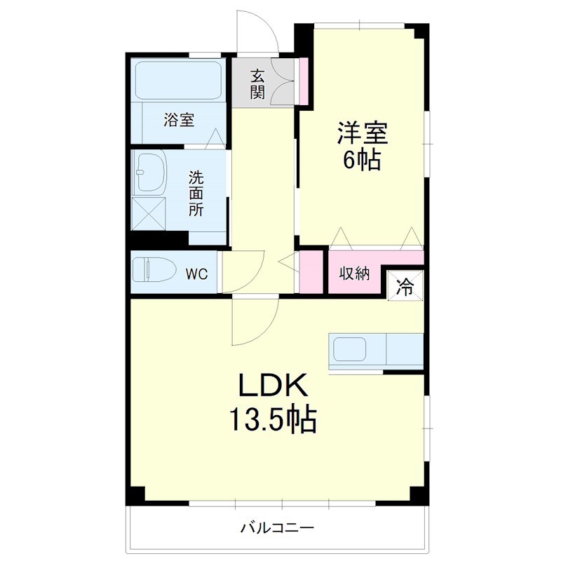 ピュアー 間取り図