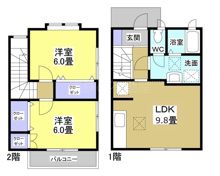 ブライティ高林 間取り図