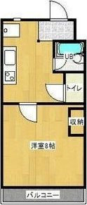 ドミールⅢ 間取り図