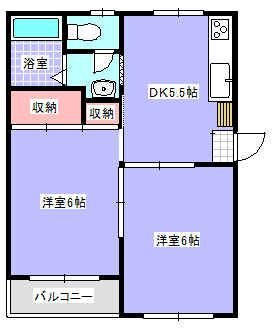 リバーサイド21 間取り図