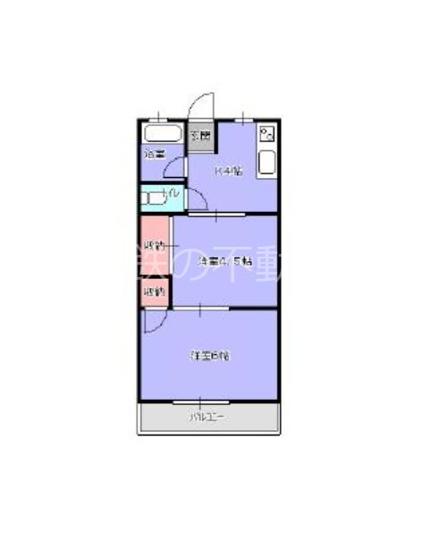 コーポ愛 間取り図