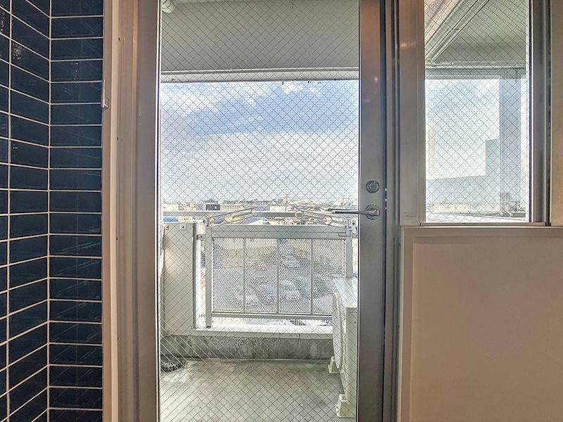 遠鉄ハイツ自校駅ビル ベランダ