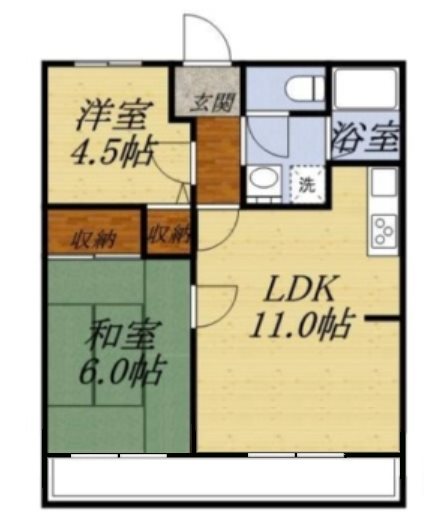 グレイス内野台 間取り図