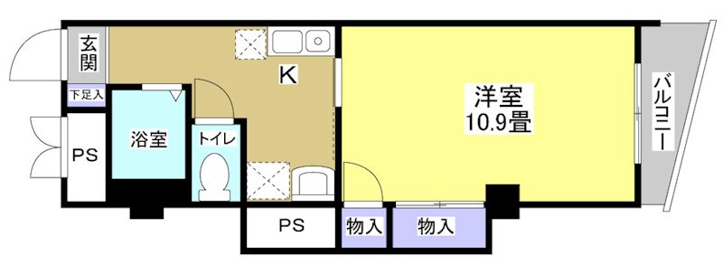 IVYキャッスルⅡ 間取り図