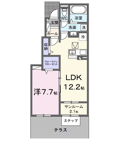 アイガー 間取り図