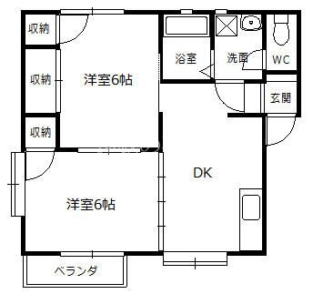 クオーレいしはら 間取り