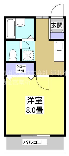 ニューバロンⅡ 間取り図