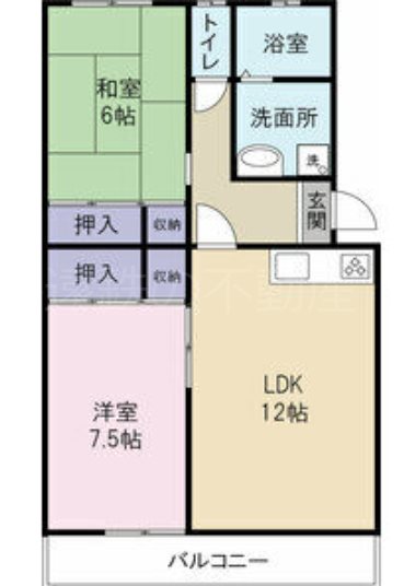 パークタウンⅠ 間取り図