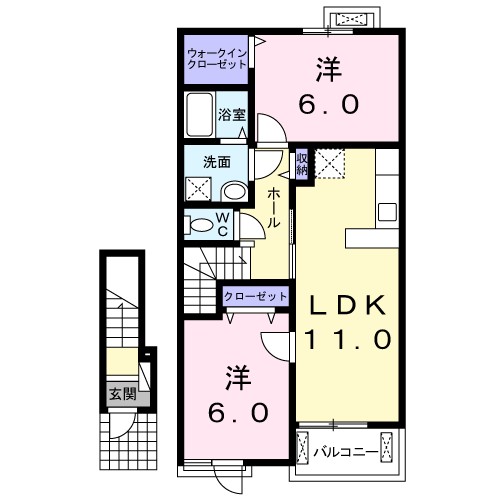 グランブルー４ｔｈＢ 間取り図