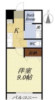 グランコートSS 間取り図