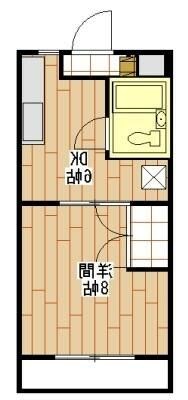 ハイツ石塚掛川Ａ 間取り図