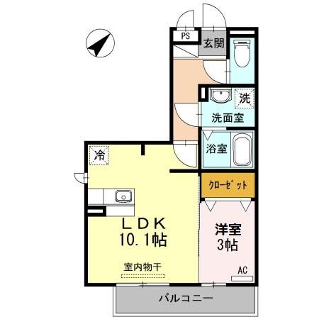 プリマテラッセ 間取り図