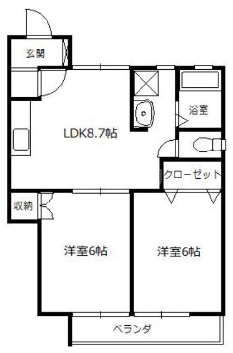 ハイマウンド 間取り図