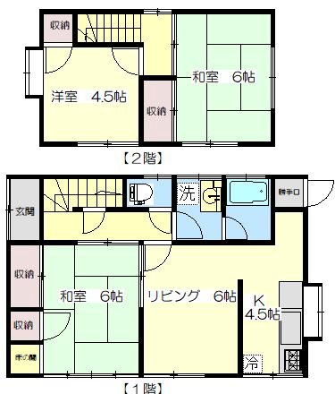 ニューハイム浦里 間取り図