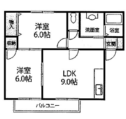 エトワールⅢ 間取り図