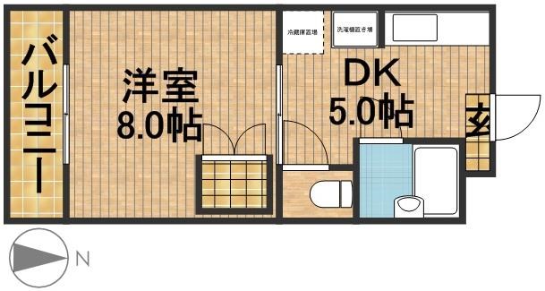 コンフォール 間取り図