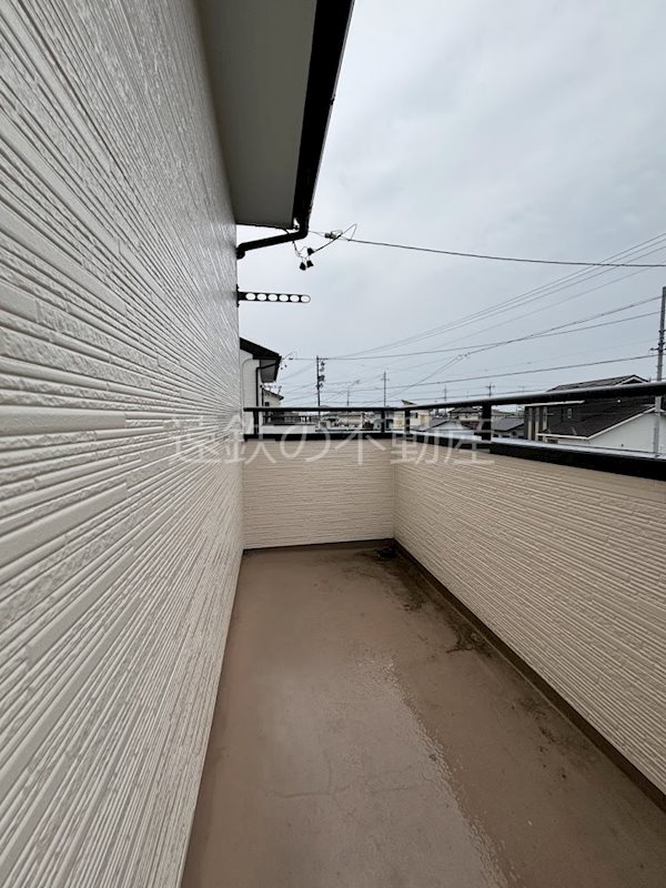 和合北4丁目戸建て ベランダ
