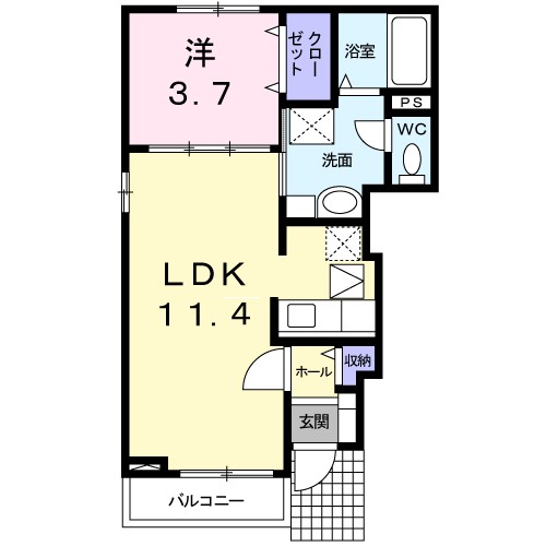 デュエット 間取り図