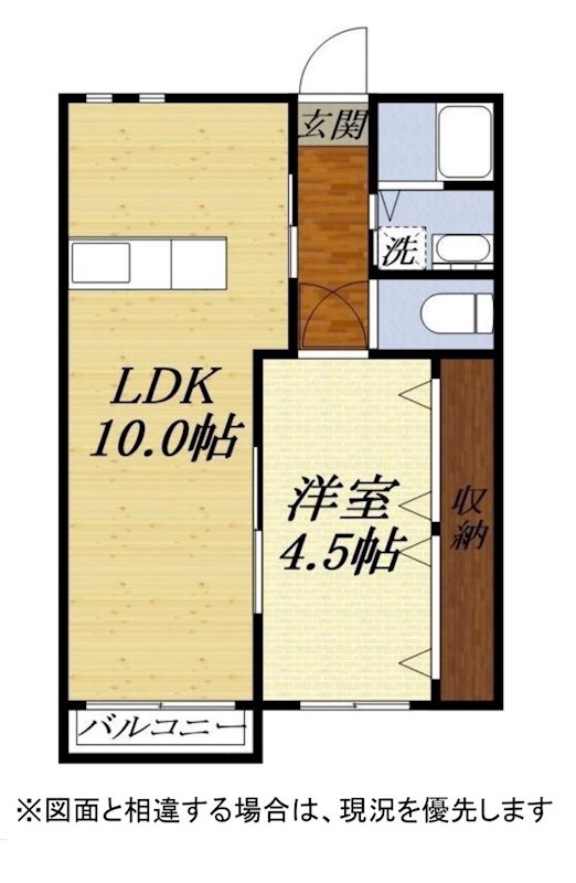 サンビレッジⅠ 間取り図